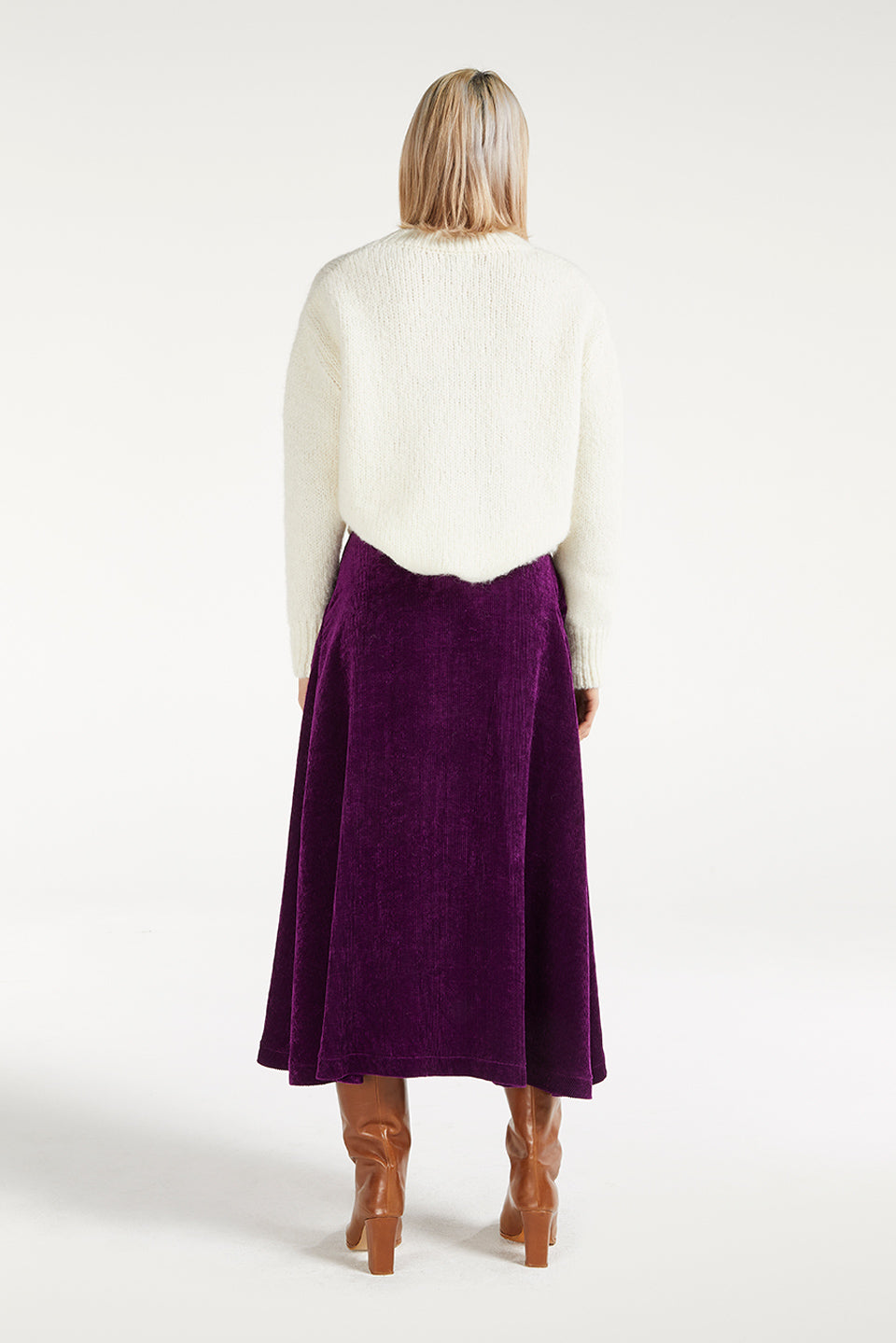 Wanda Berry Bowie Viscose Skirt