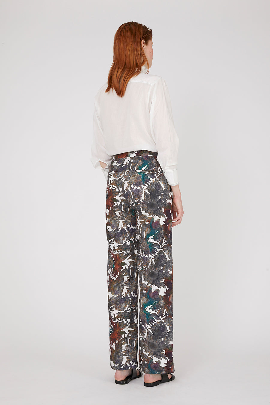 Sunflowers Organic Cotton Tuba Pants