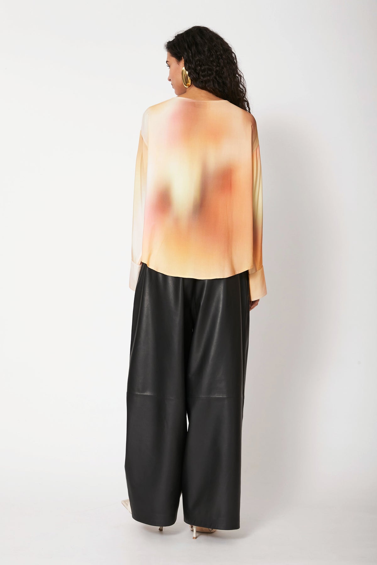 Blouse ample Polaris à imprimé Lumen, Valentine Gauthier