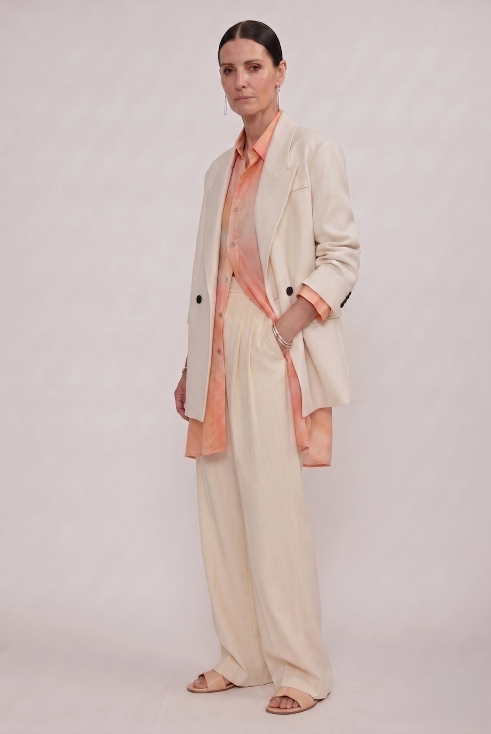 Veste Arendt Craie