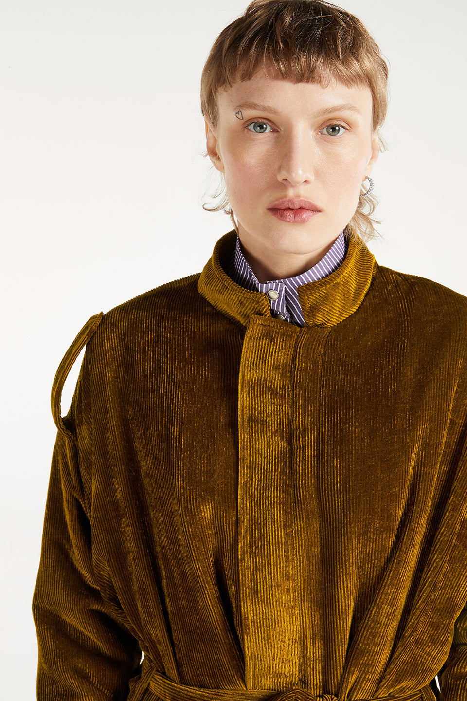 Clyde Goldwood Bowie Viscose Coat