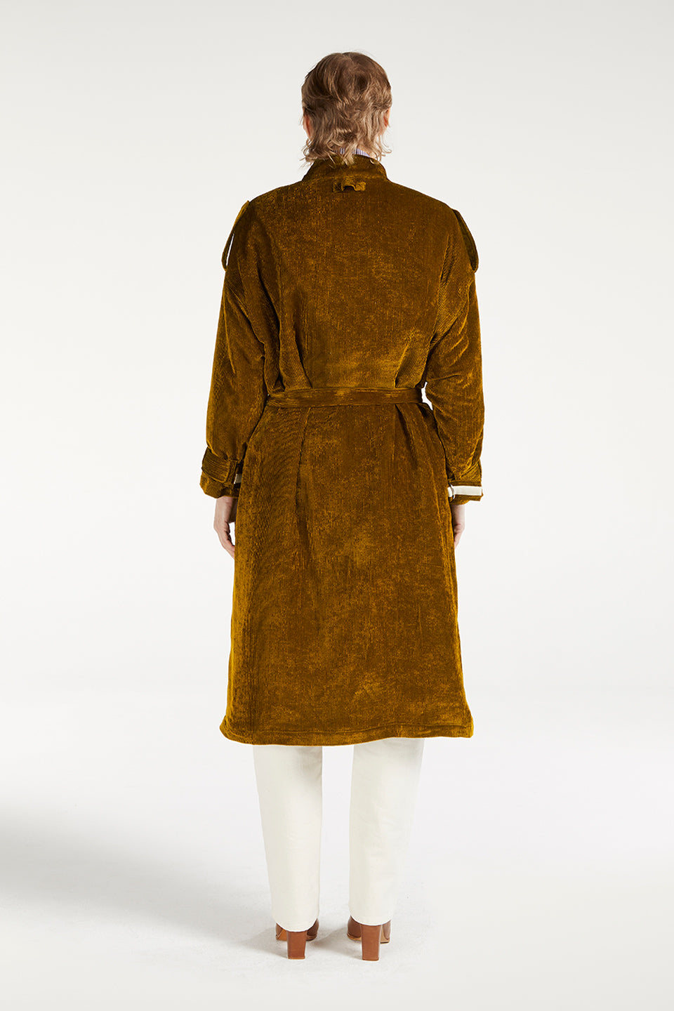 Clyde Goldwood Bowie Viscose Coat
