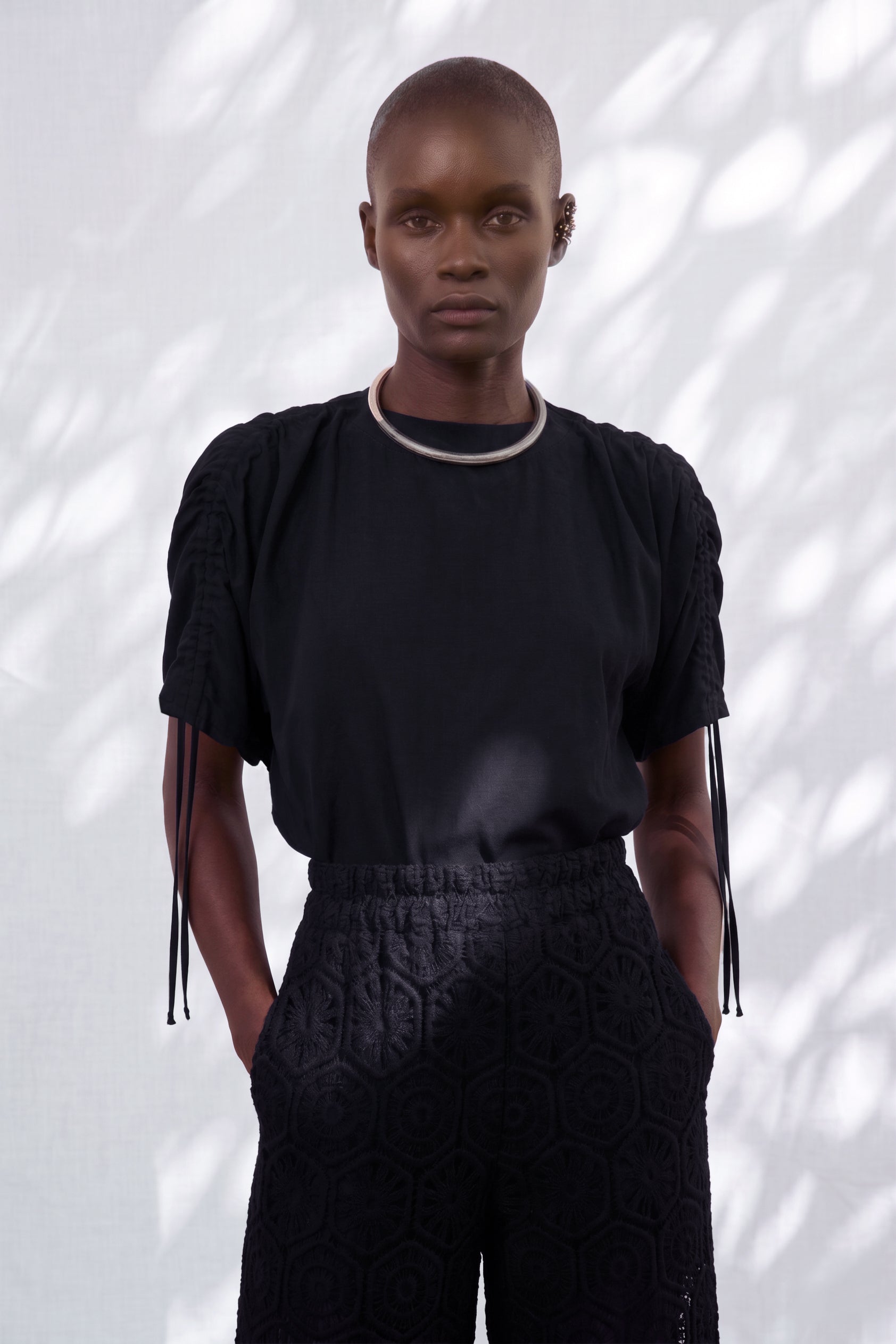 Blouse Calo Forte Charcoal