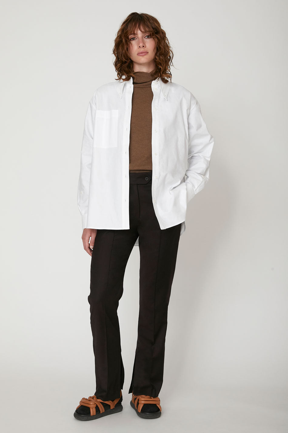 Chemise blanche en coton Valentine Gauthier