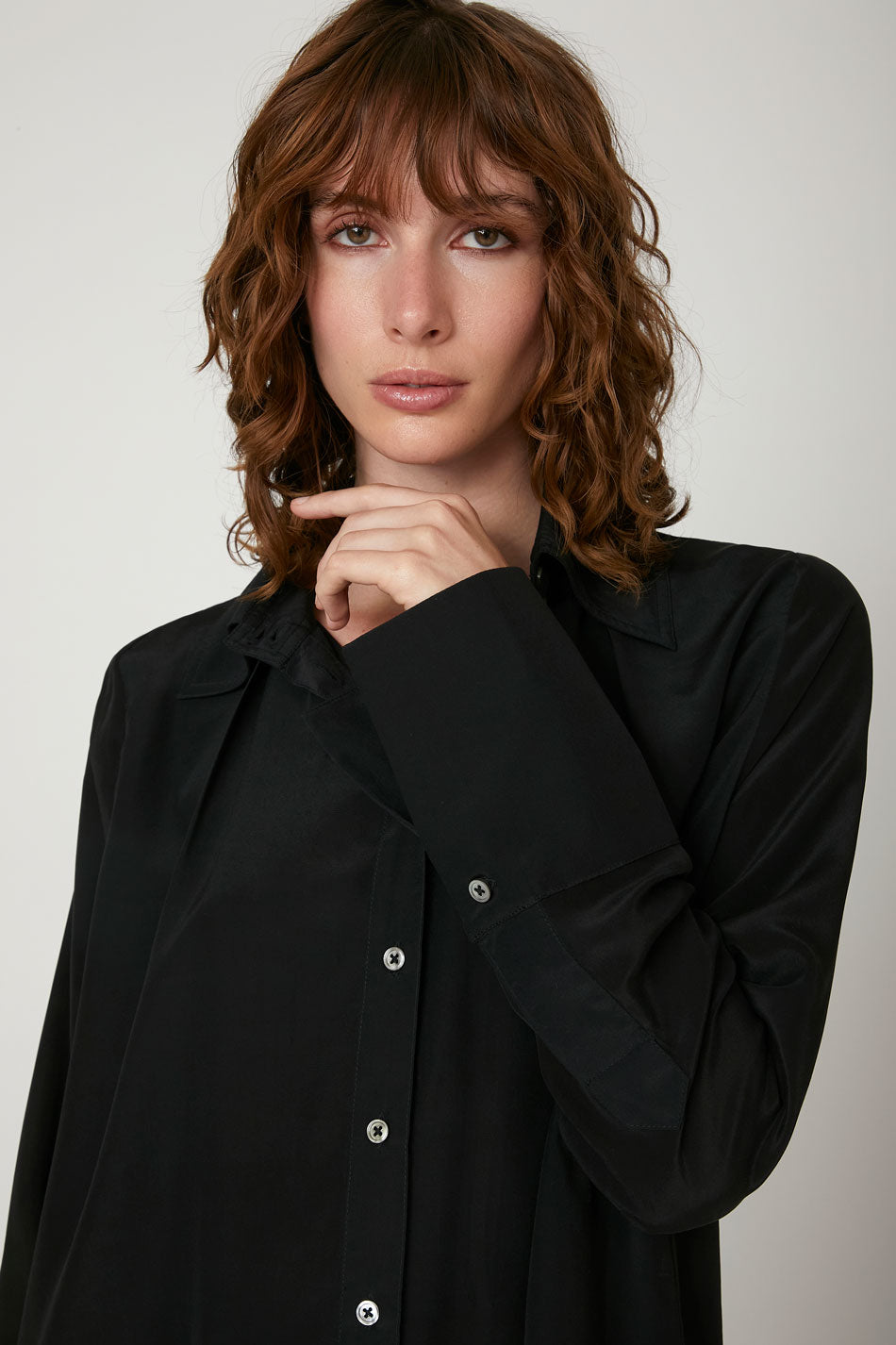Chemise en soie Valentine Gauthier