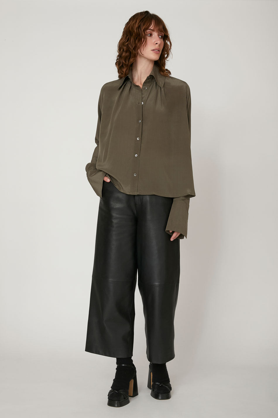 Chemise en soie Valentine Gauthier