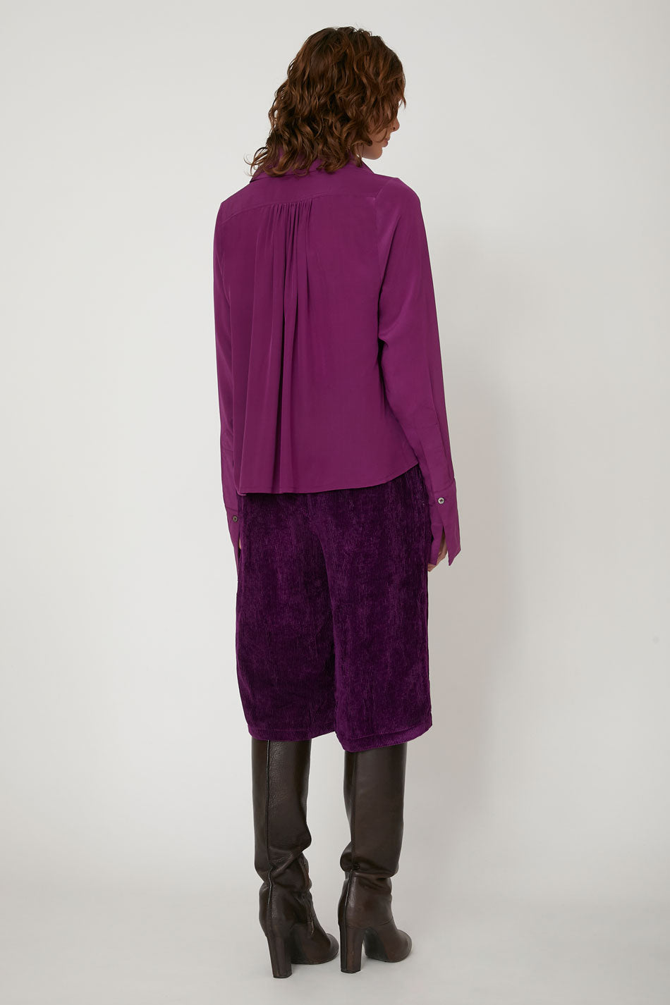 Chemise en soie Valentine Gauthier