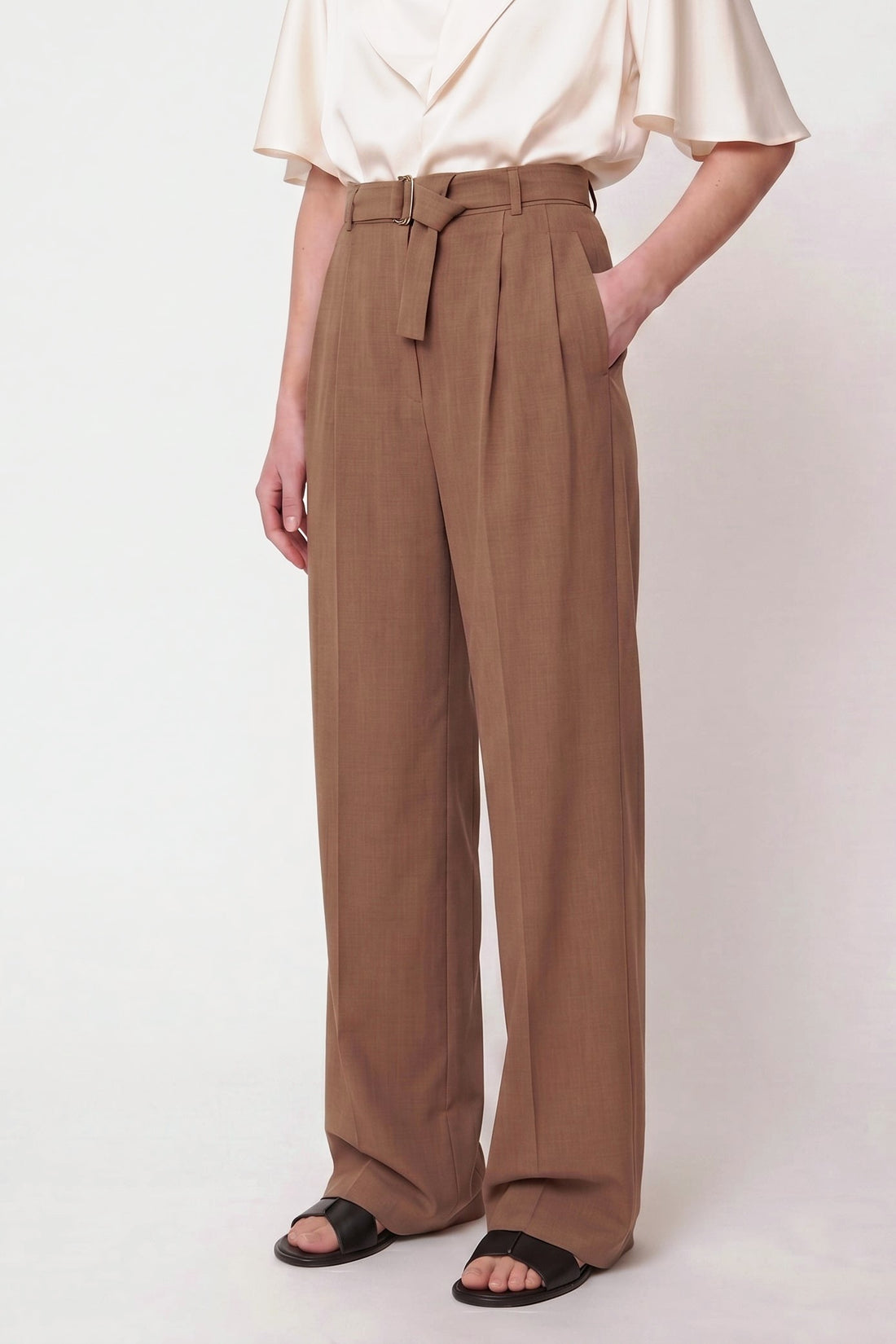 Pantalon de tailleur Chicago en laine froide Craft, Valentine Gauthier