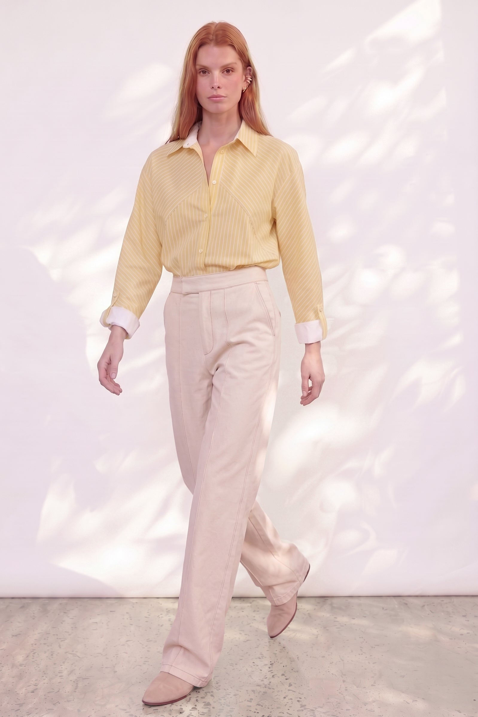 Chemise Ivy Lemon Stripes