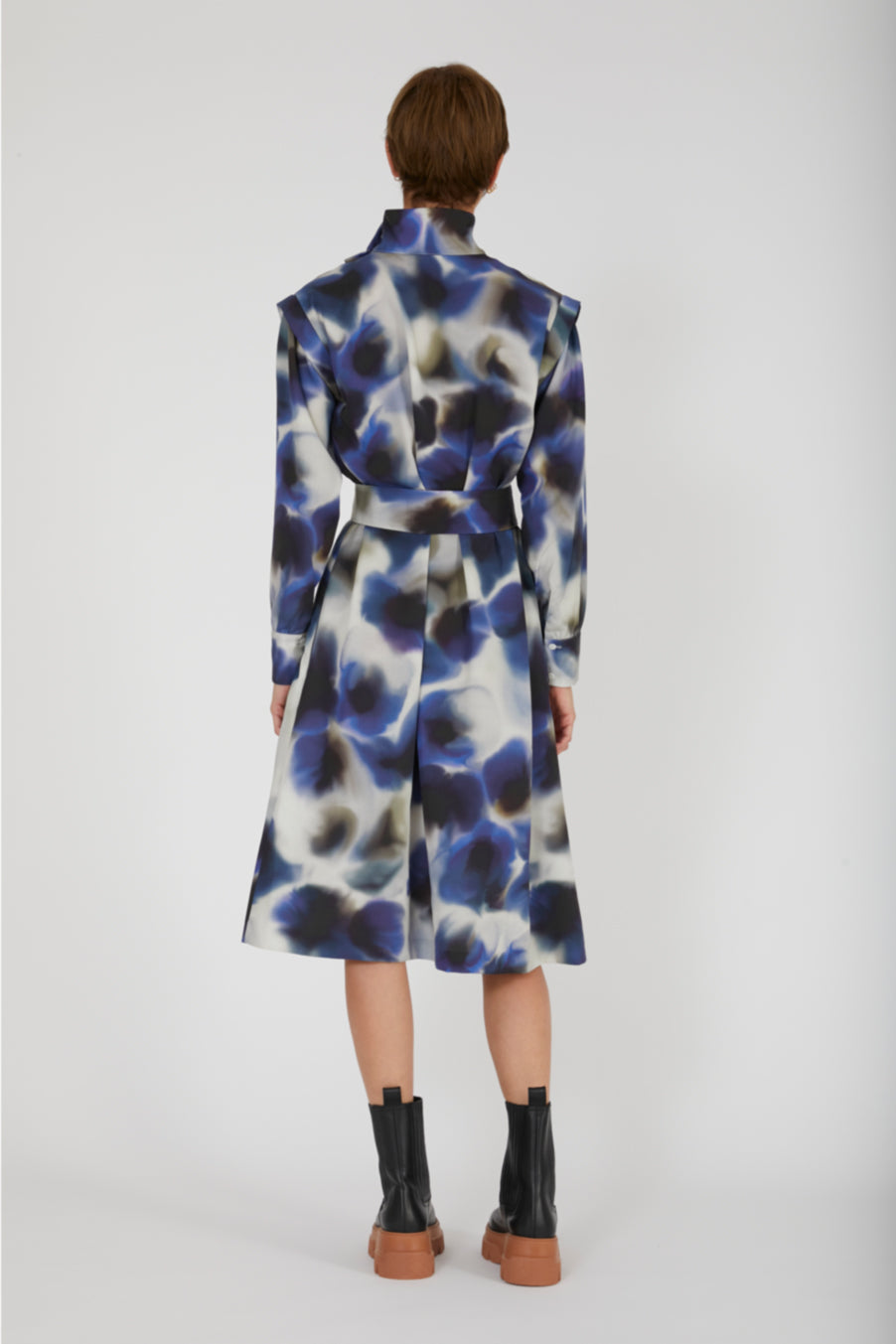 Hinoki Bloom Lyocell Dress