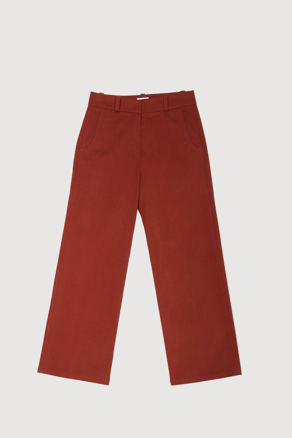 Smoke Rust Cotton Tuba Pants