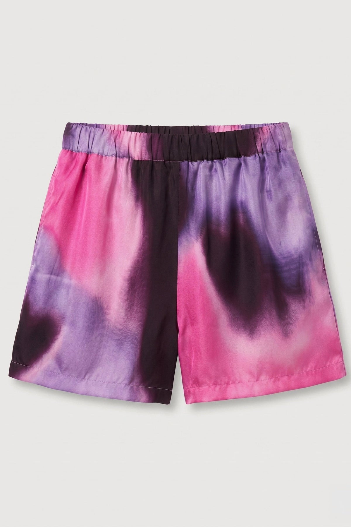Short Dune en twill de soie imprimé Pitaya, Valentine Gauthier