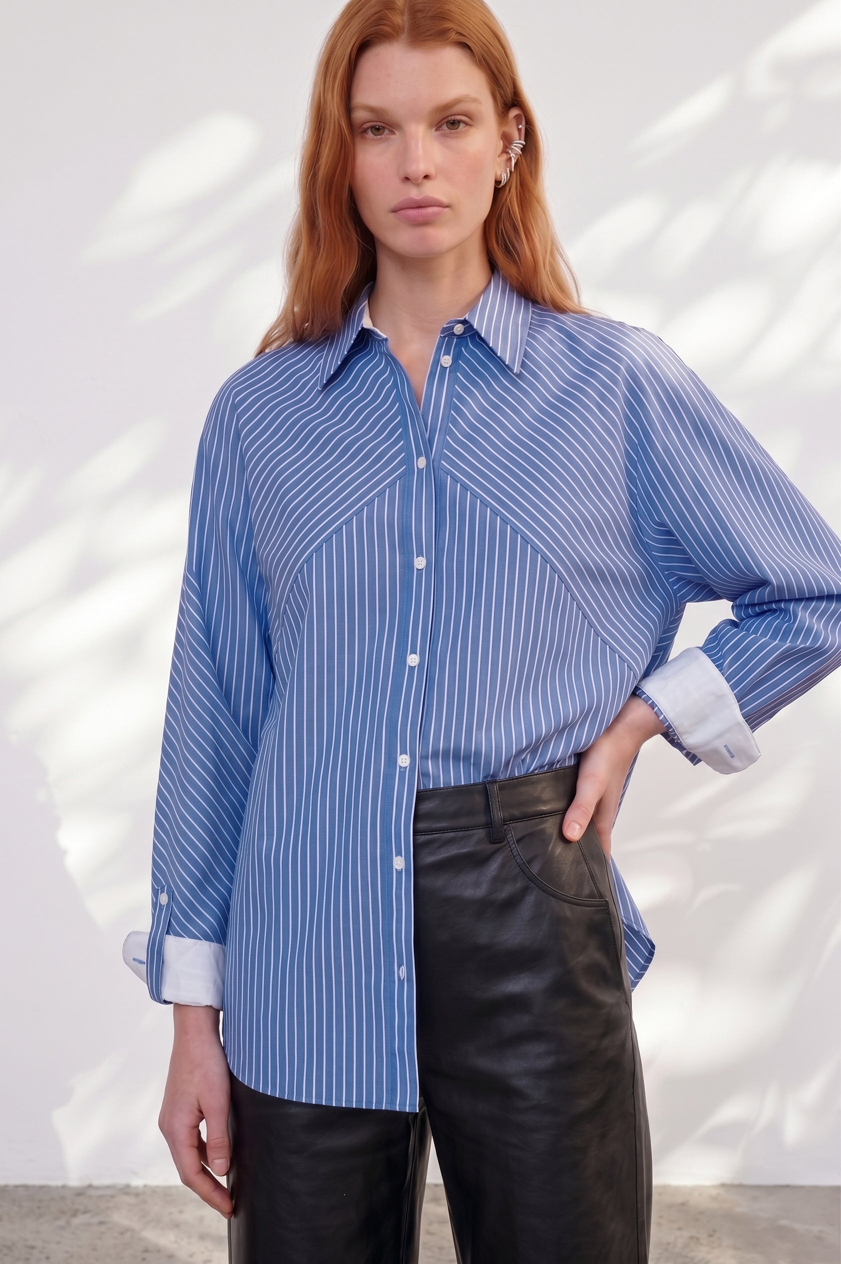 Chemise Ivy Blue Stripes