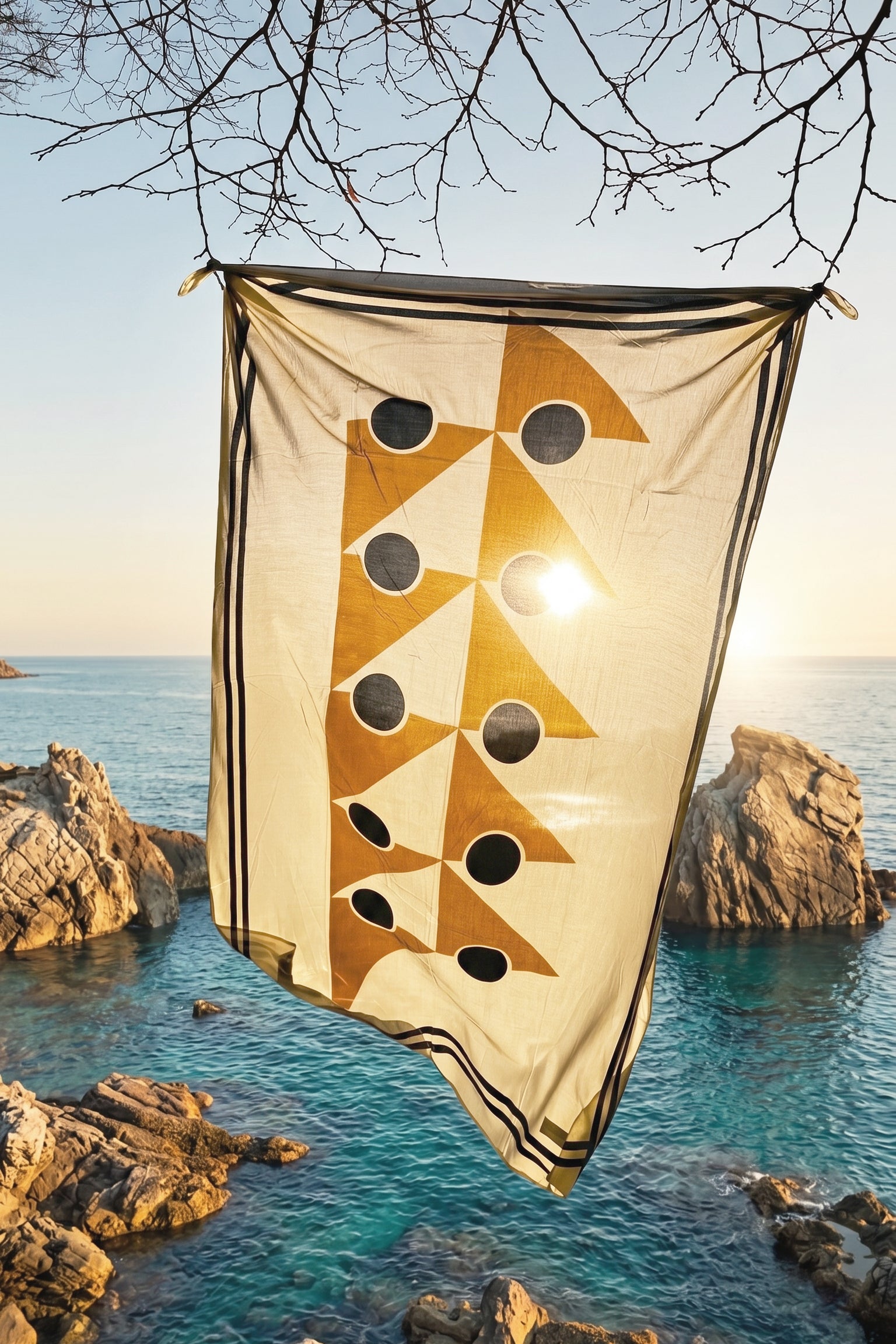 Vallauris Pareo in Ocre
