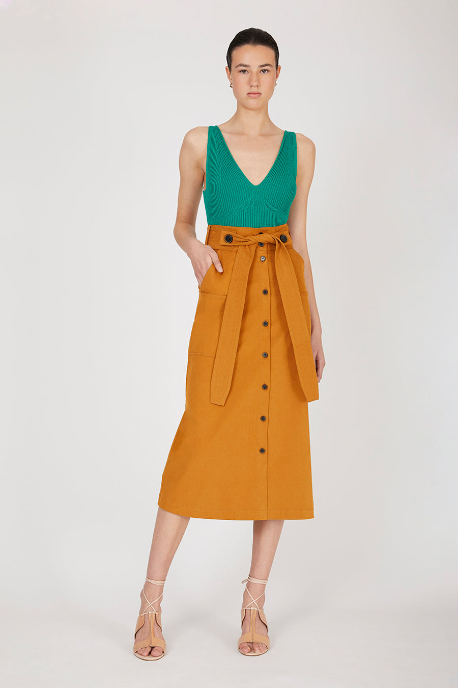 Iris Green Lake Organic Cotton Body