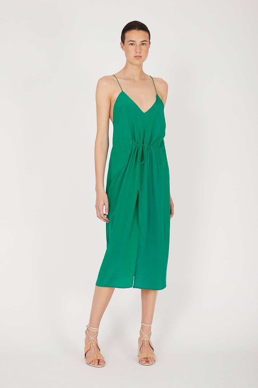 Palace Green Lake Silk Dress