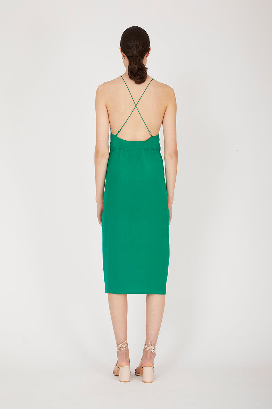 Palace Green Lake Silk Dress