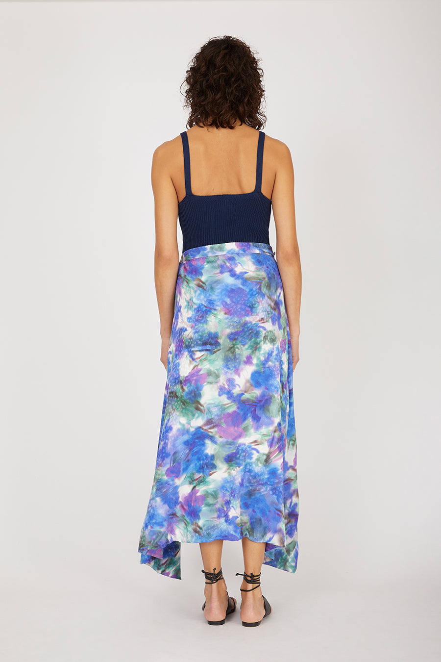 Body Iris Dark Blue in Organic Cotton