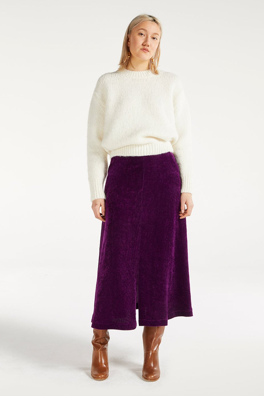Wanda Berry Bowie Viscose Skirt