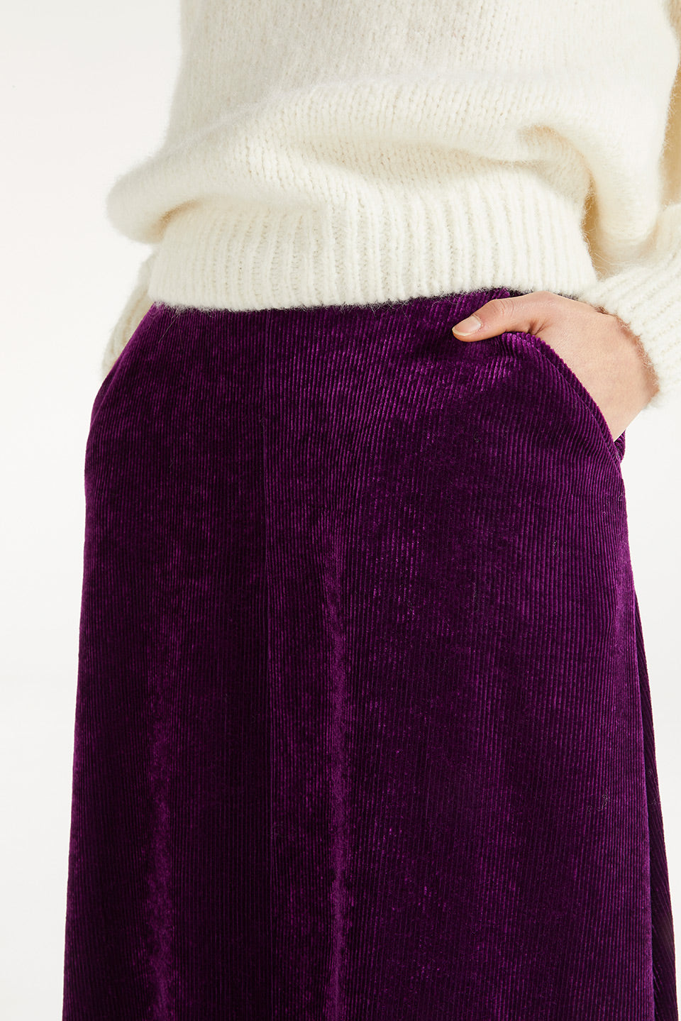 Wanda Berry Bowie Viscose Skirt