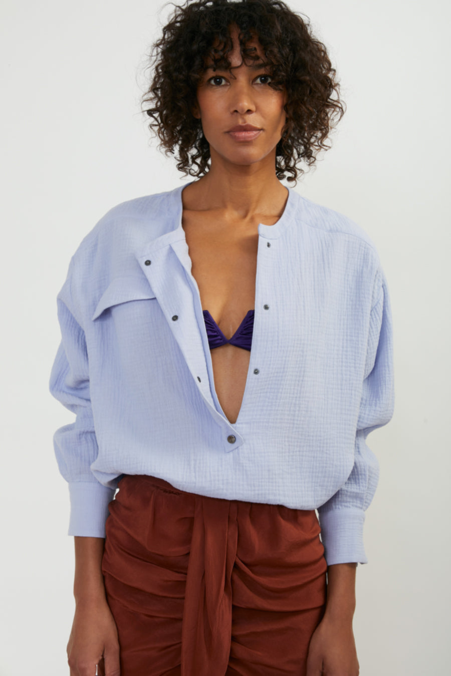 Esperanza Long Silk Skirt