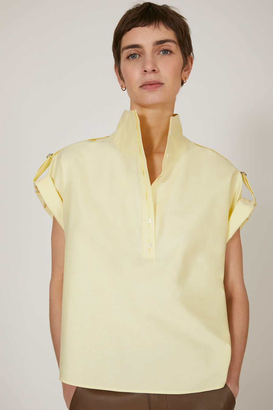 Lodge organic cotton blouse