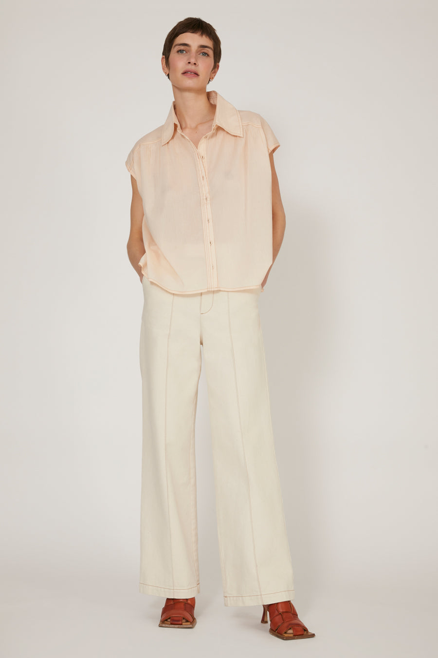 Thea organic cotton shirt