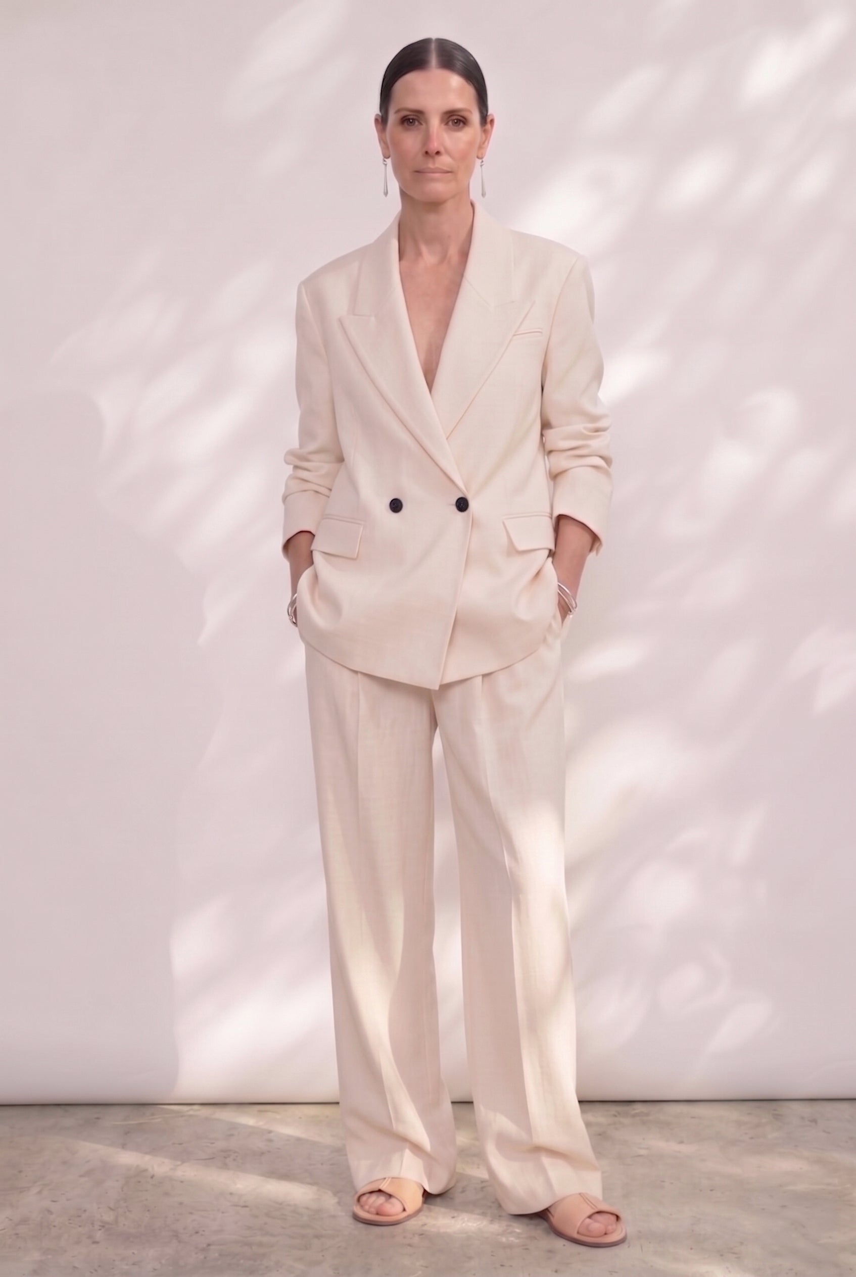 Veste Arendt Craie