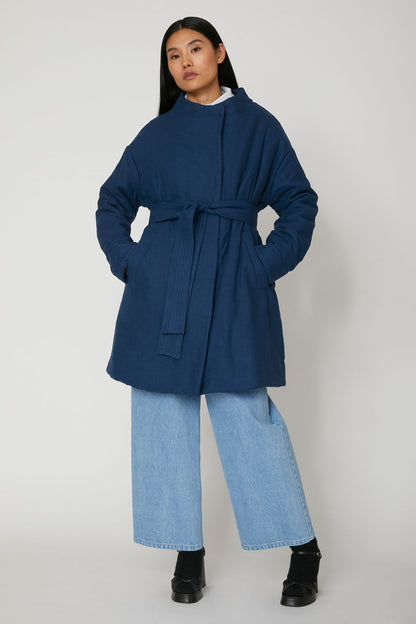 Manteau oversize en soie Valentine Gauthier