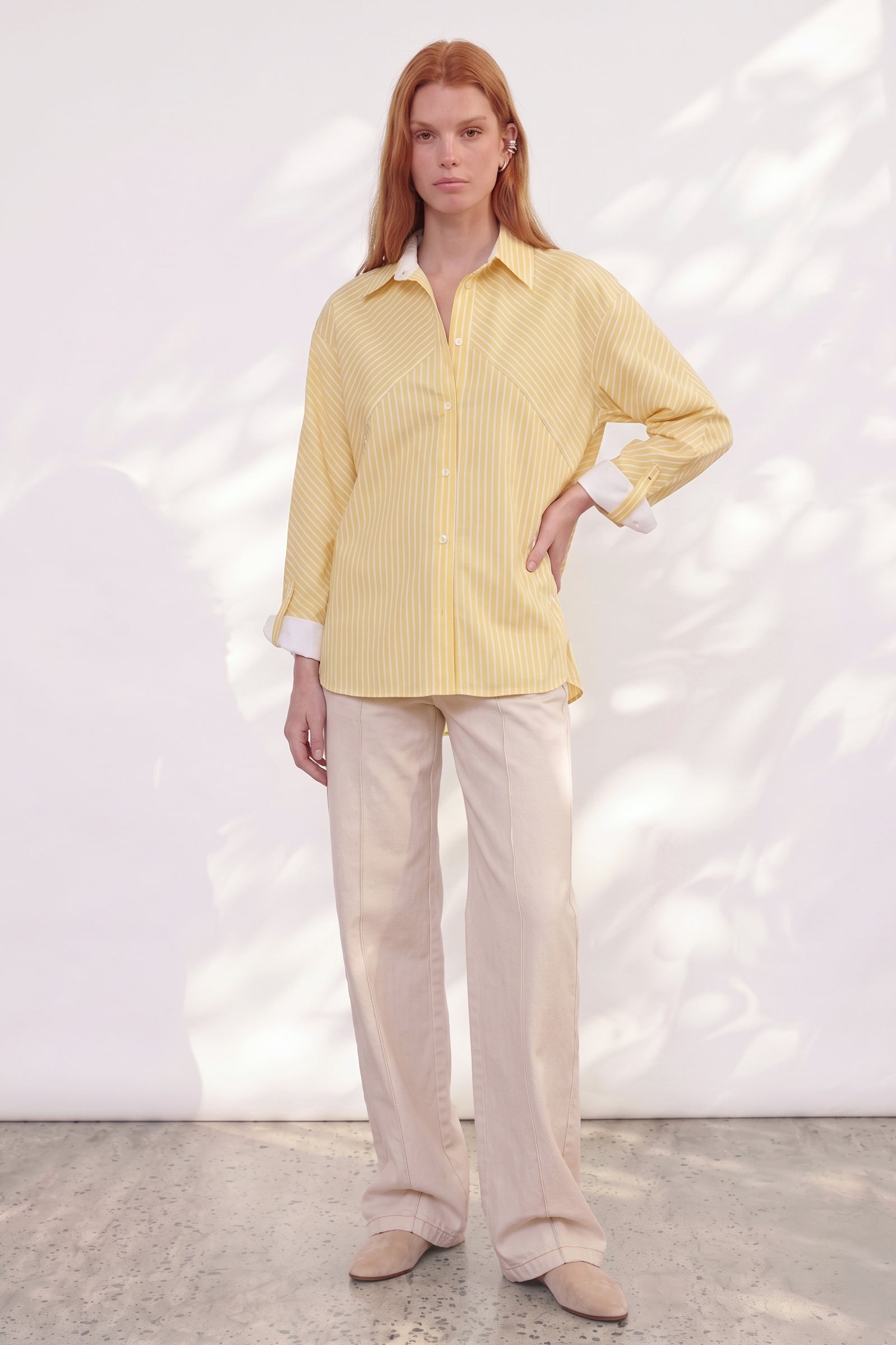 Chemise Ivy Lemon Stripes