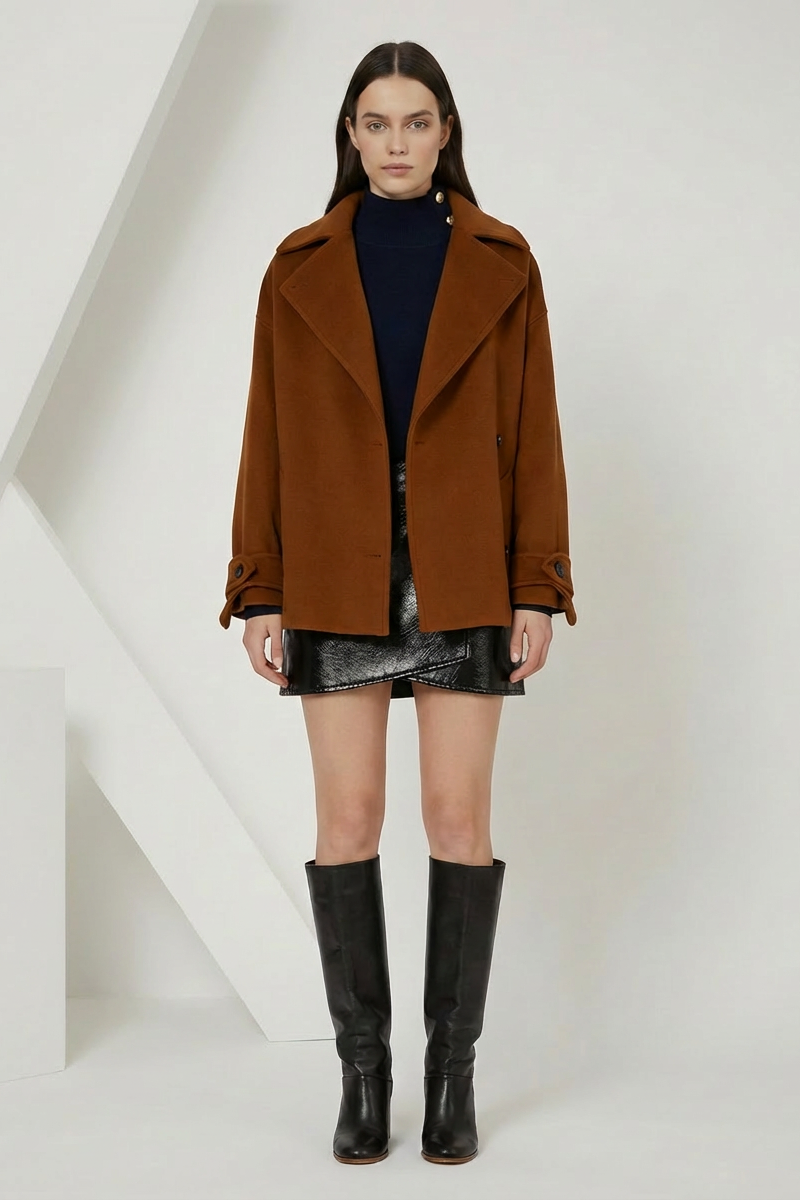 Manteau Mason Amber Brown