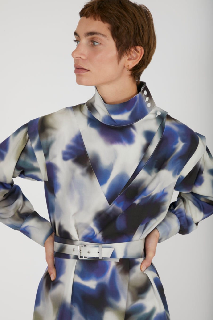 Hinoki Bloom Lyocell Dress