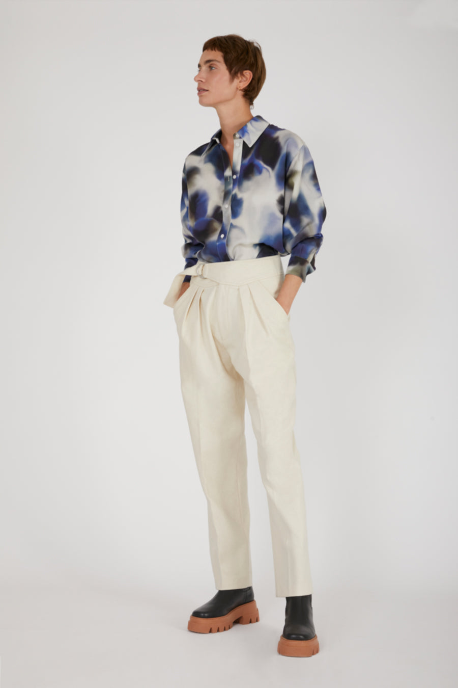 Noe Bloom Lyocell Shirt