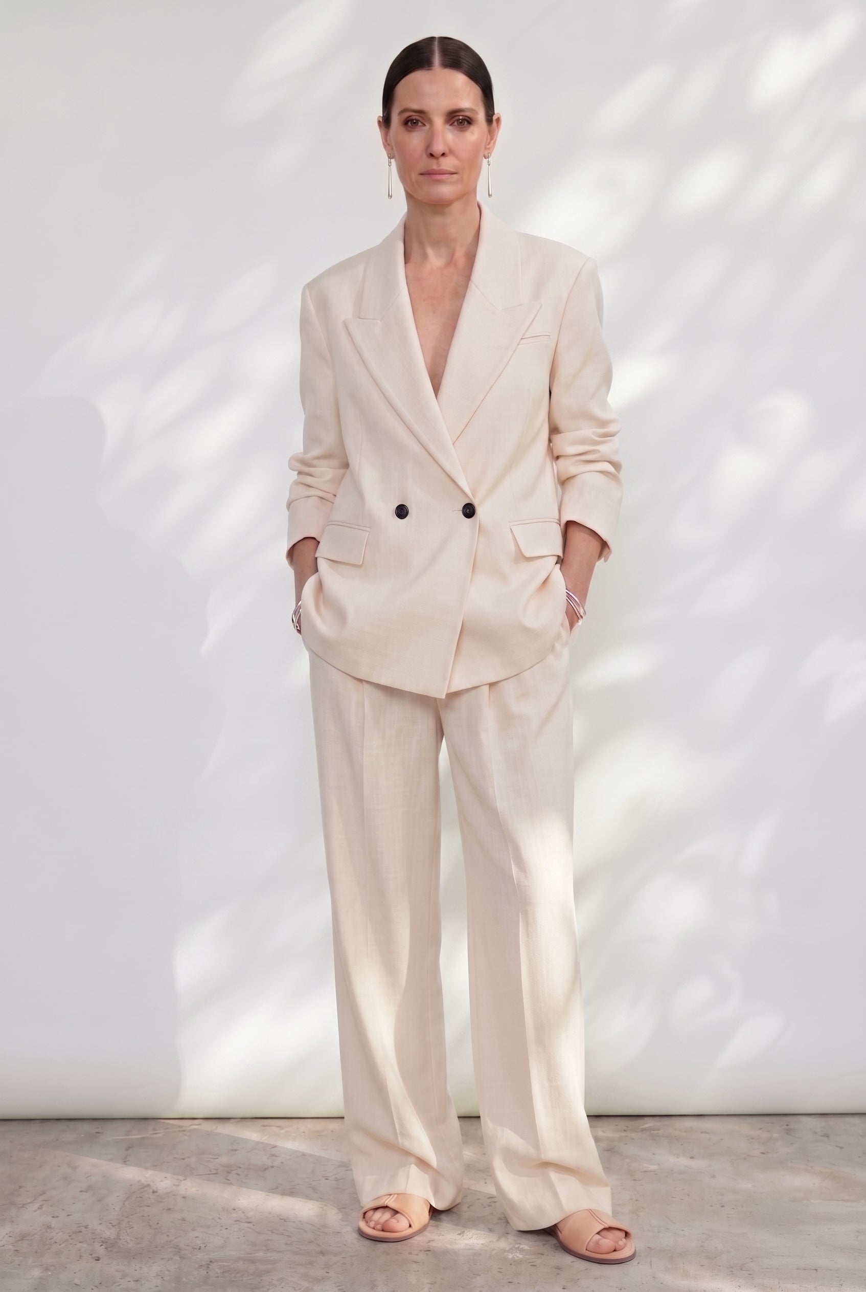 Veste Arendt Craie