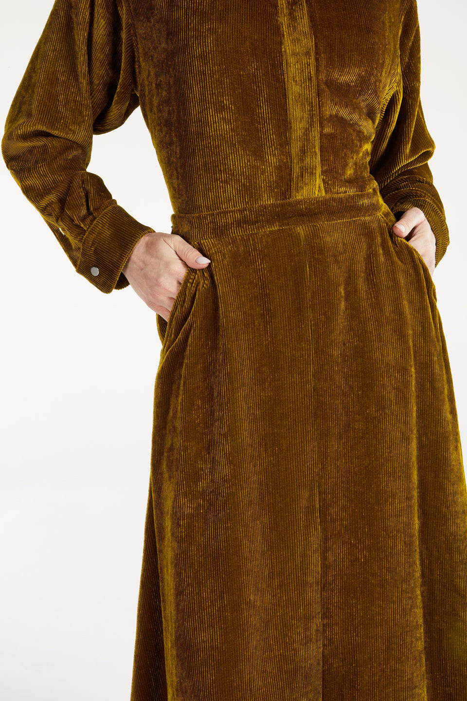 Wanda Goldwood Bowie Viscose Skirt