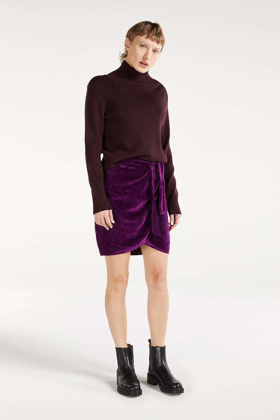 Willie Berry Bowie Viscose Skirt
