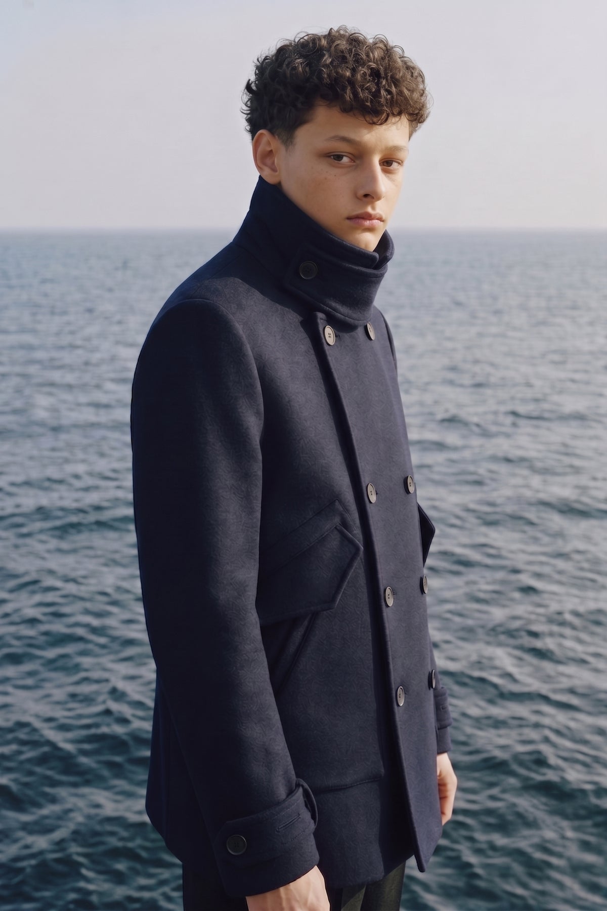 Caban Marlotte homme en laine, Valentine Gauthier