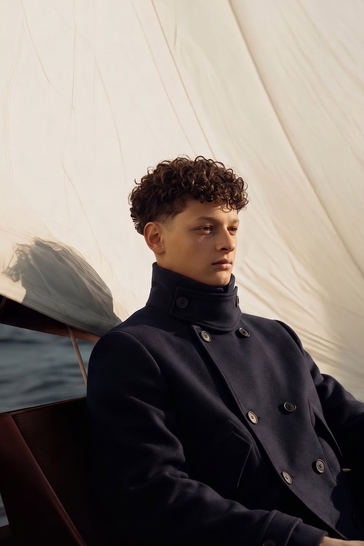 Caban Marlotte homme en laine, Valentine Gauthier