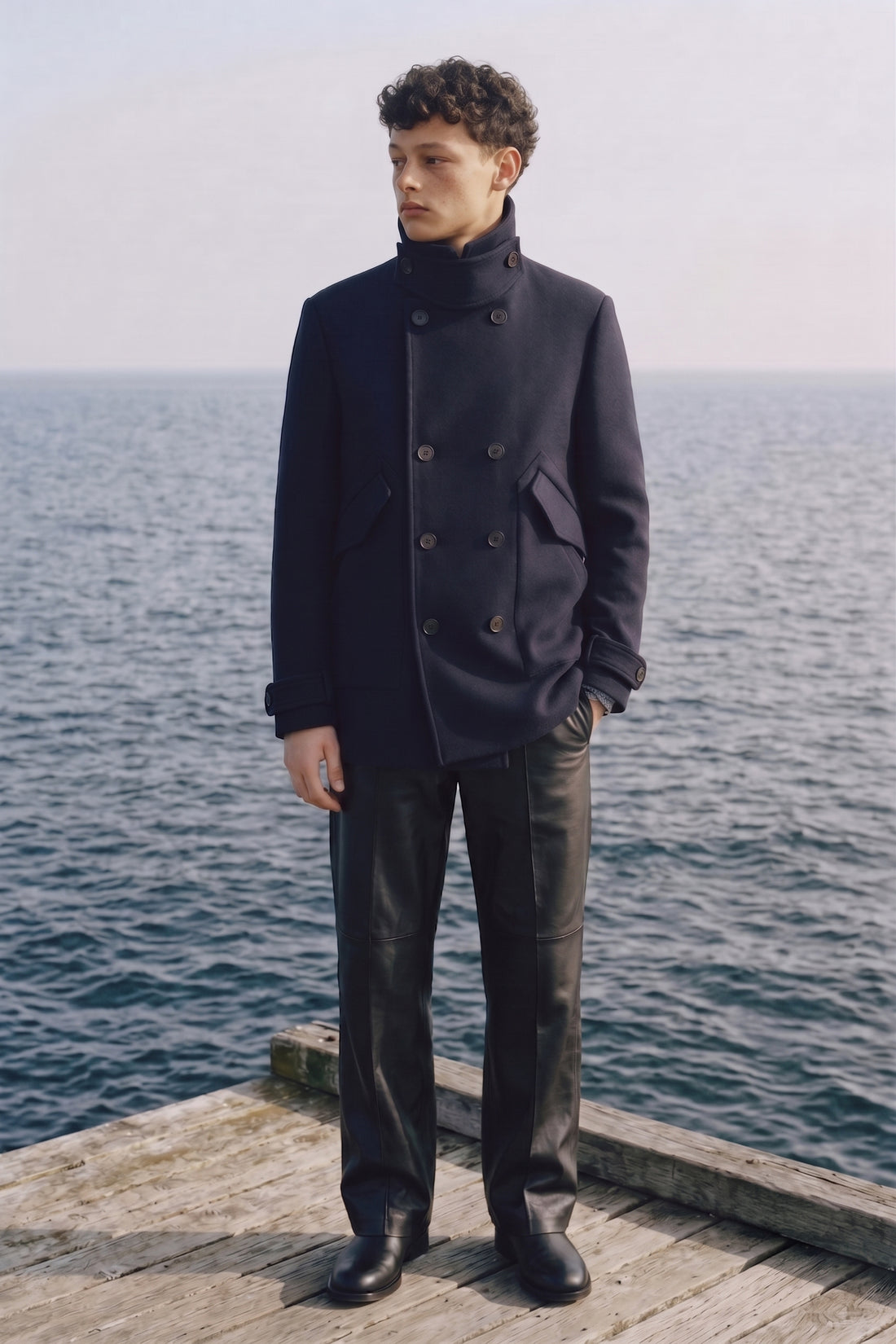 Caban Marlotte homme en laine, Valentine Gauthier