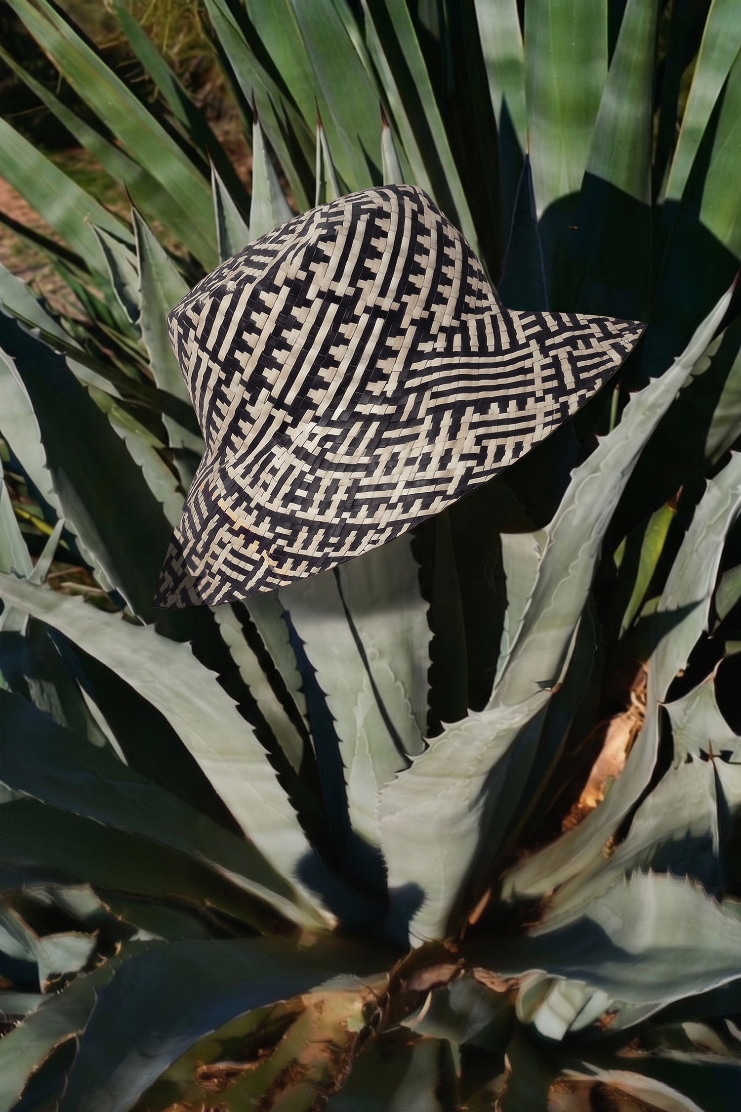 Chapeau Kersaux Charcoal / Natural