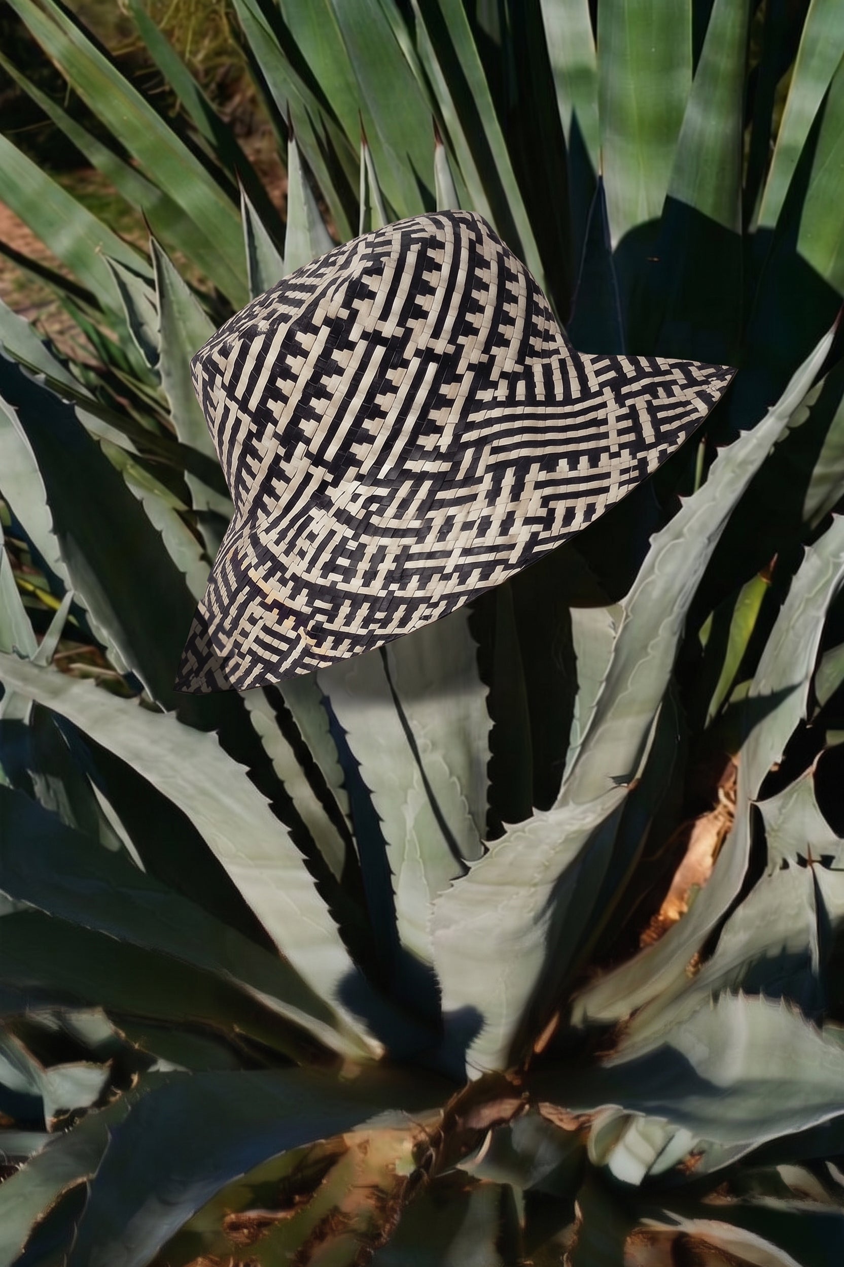 Chapeau Kersaux Charcoal / Natural