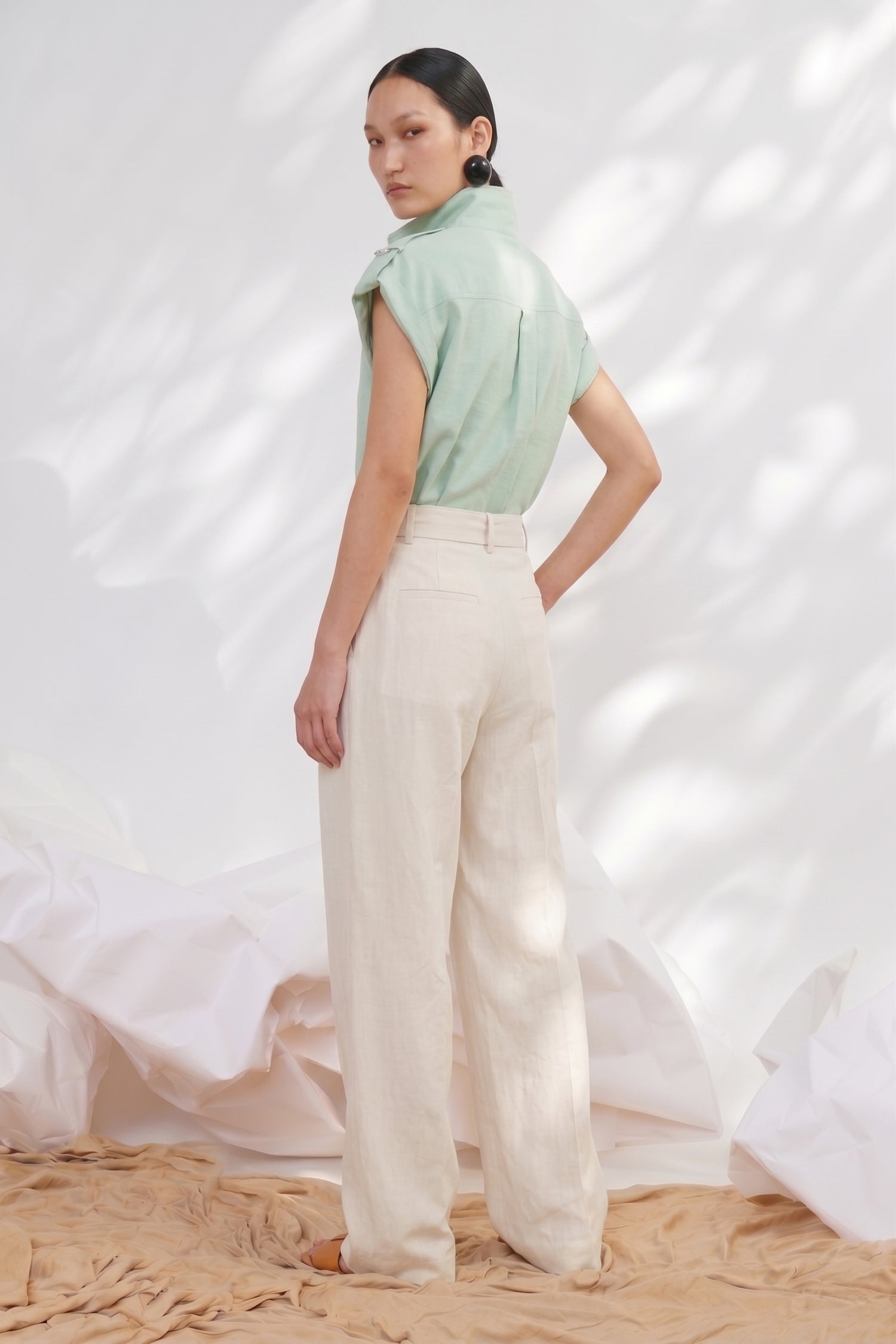 Lodge organic cotton blouse