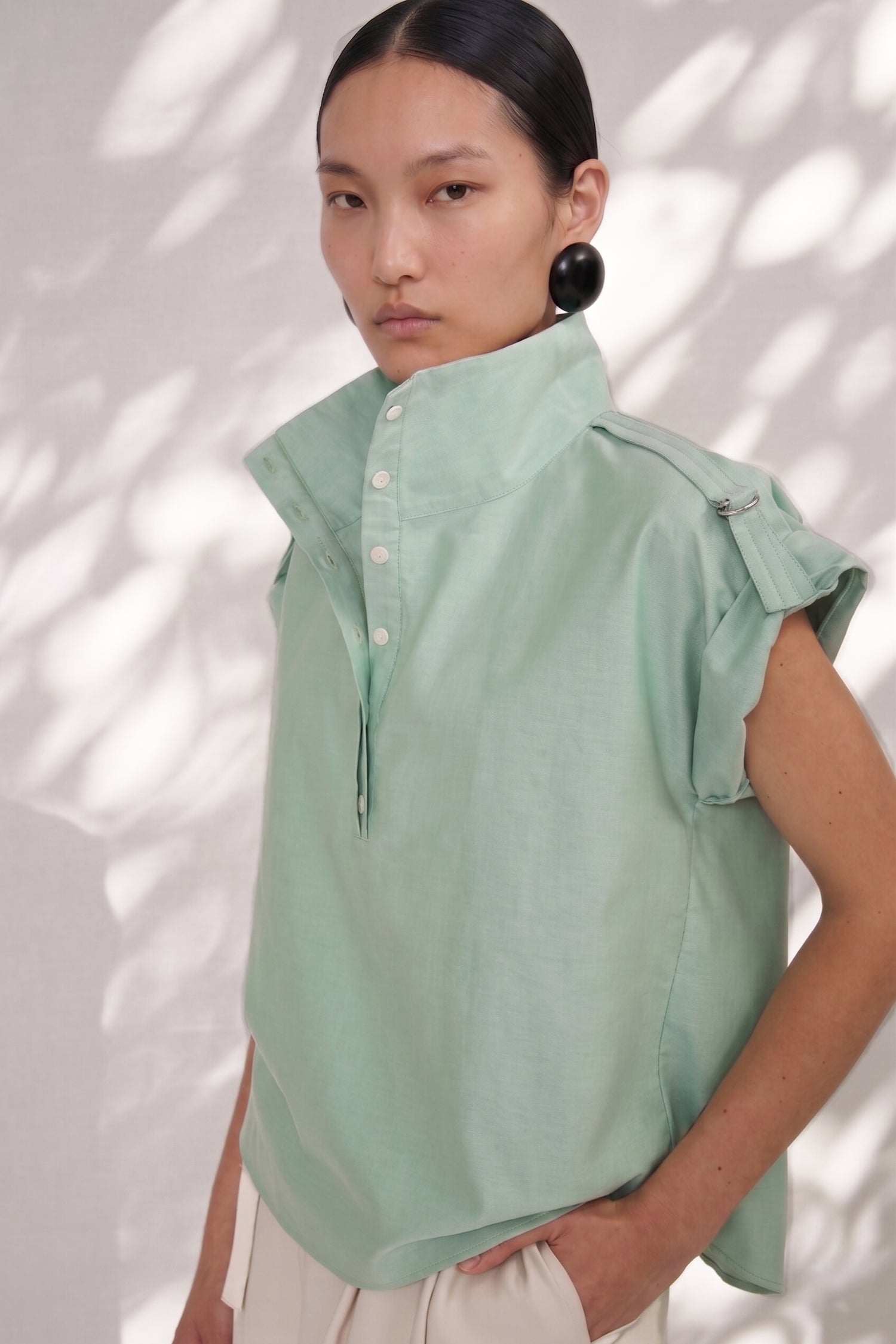 Lodge organic cotton blouse