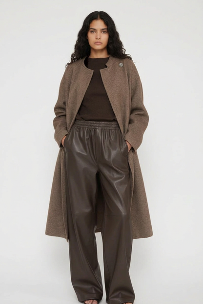 Manteau Myrtle Warm Taupe, Valentine Gauthier