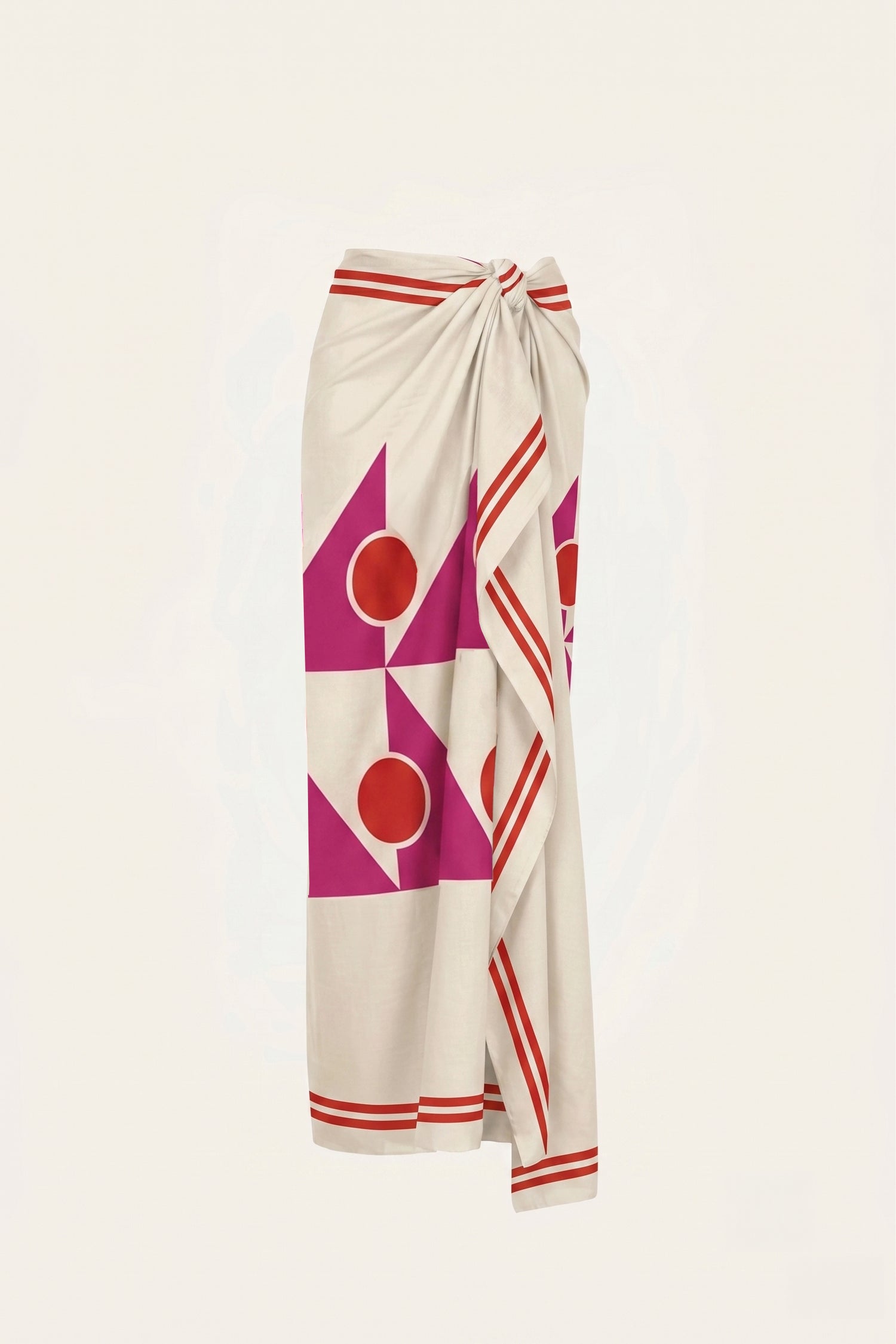 Vallauris Pareo in Fuchsia